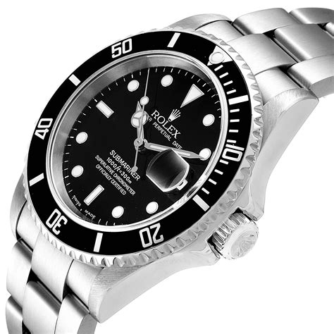 rolex 124|Rolex submariner watch black dial.